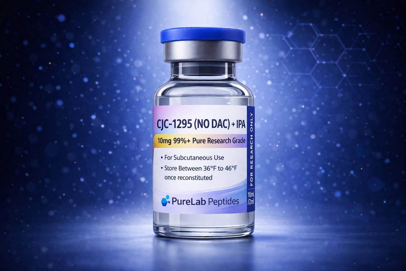 CJC-1295 (No DAC) 5mg + Ipamorelin 5mg label