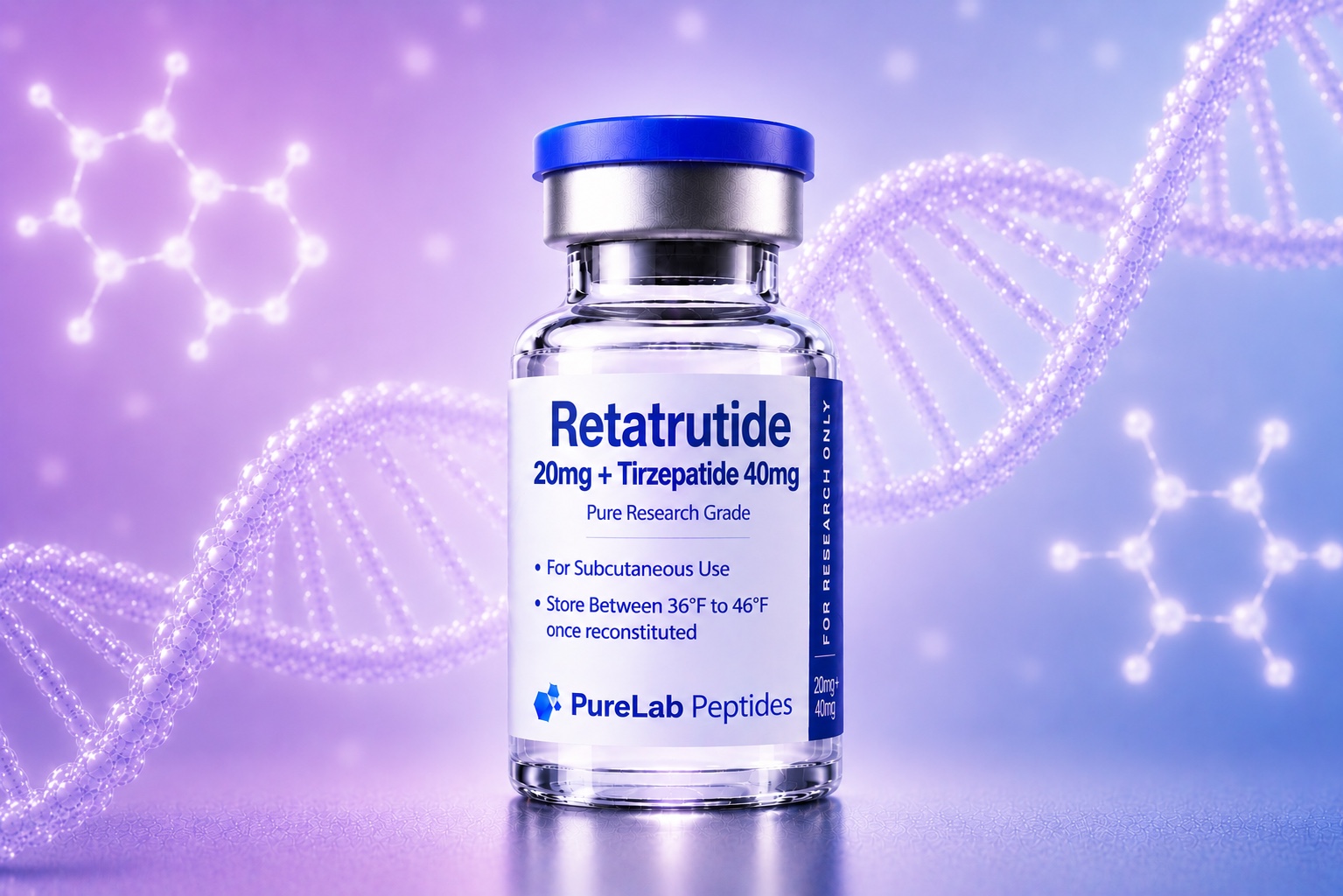 Retatrutide 20mg + Tirzepatide 40mg 60mg