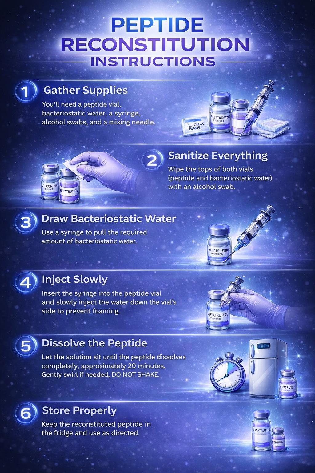 Peptide Reconstitution Guide